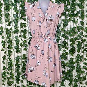 NWOT Monteau Floral Dress Size S